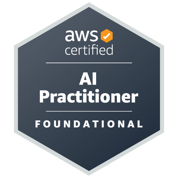 Amazon Web Services badge